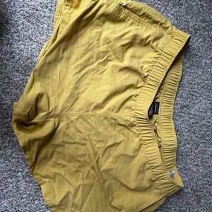 Patagonia Women’s Yellow Athletic Shorts